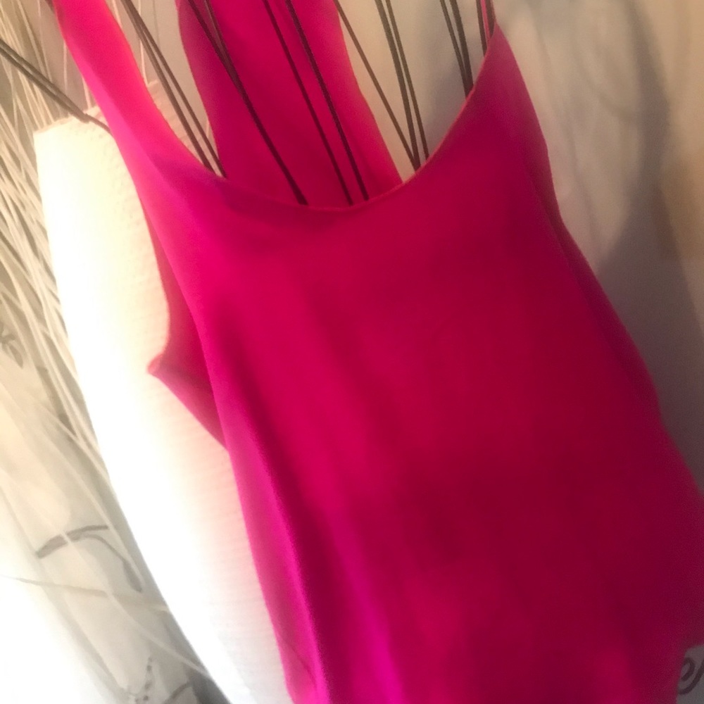 Naven 100% silk pink top